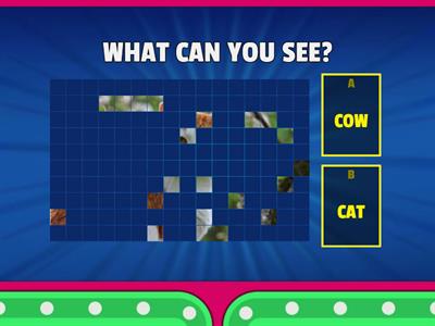 WHAT CAN YOU SEE? (Farm animals)