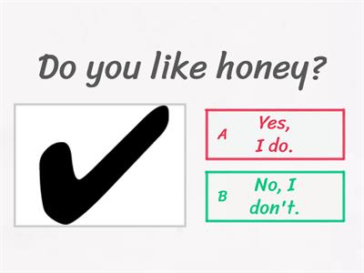 Food - Do you like...? Grammar 2