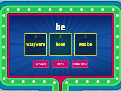Past Participle-Gameshow quiz-3