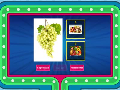 Gyümölcs, vagy zöldség? Kvíz