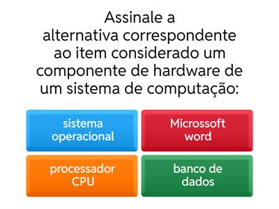 Componentes de um computador