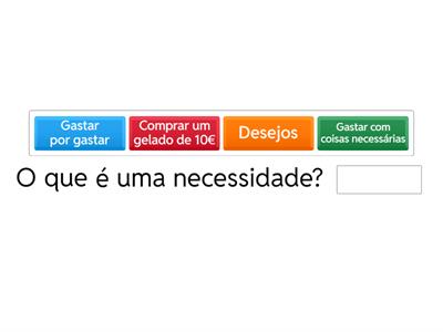 Necessidades e desejos