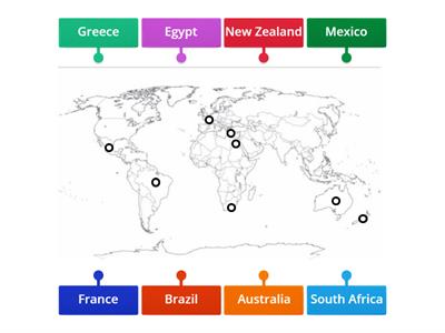 BFPA - Labelling World Map