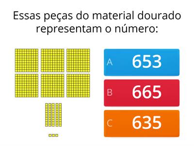 Sistema de Numeração Decimal e Material Dourado