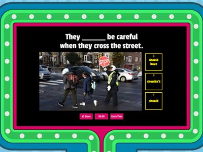 ESL L4 : Should and Should Have