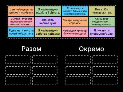 НЕ з дієсловами