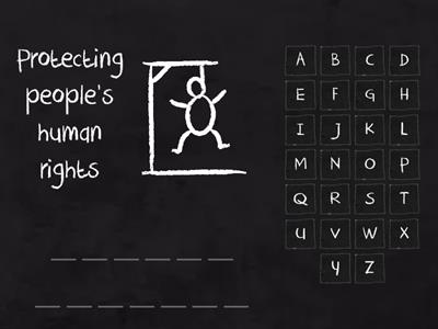 Human Rights hangman