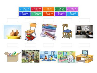 IN ON UNDER - PREPOSITIONS FOR BEGINNERS