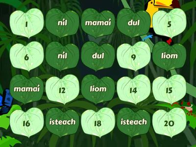 Na Spriocfhocail 21-30 