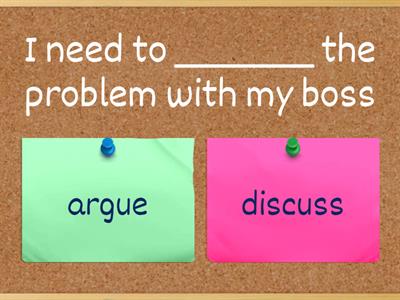 Verbs often confused ( English File Upper Intermediate)