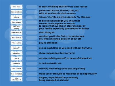 NEF Upper-intermediate 4B Expressions with take