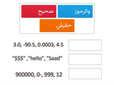 الوحدة الثالثة : تعلم البرمجة مع بايثون   الدرس الأول : ادخال البيانات