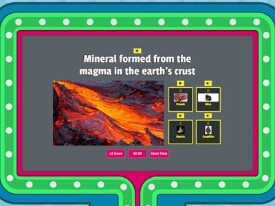  Rock on! A mineral quiz .