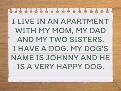 YELLOW - READING PRACTICE 