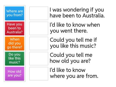 Gabriel - p5 - direct and indirect questions