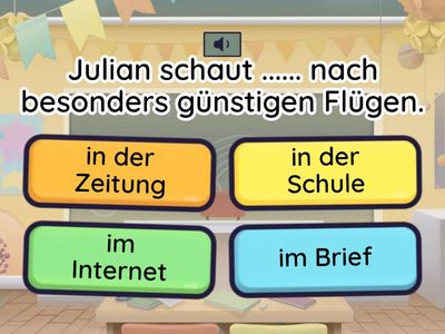 Was hörst du? Was ist die Antwort?