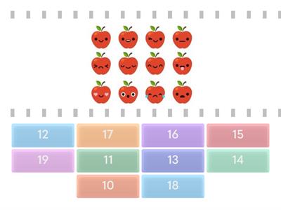 Number Identification 10-20