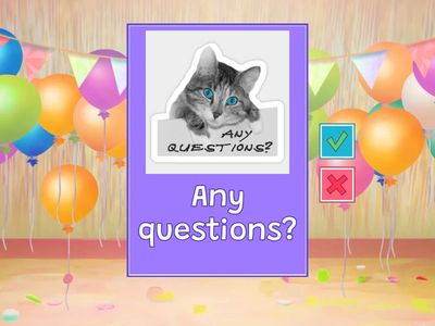 Vocabulary Review. Classroom Language Part 1.