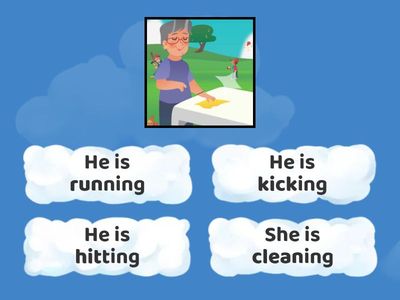 Kid's Box 2 Unit 5 - action verbs