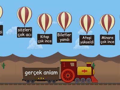 Anlam mecaz mı? Gerçek mi?