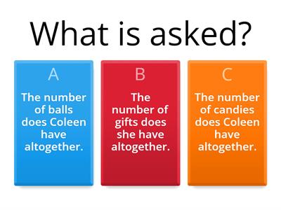 Solving Word Problem Involving Addition