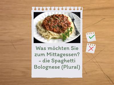 Im Café, im Restaurant (A1 Dialoge)