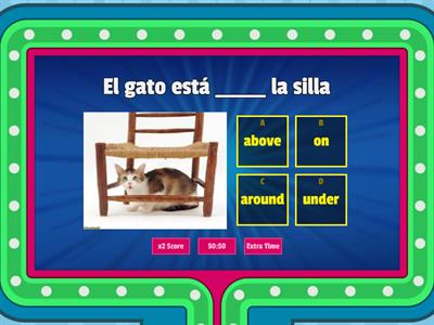 Prepositions of place ESL