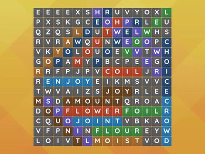 G4 Spelling U9 Wordsearch