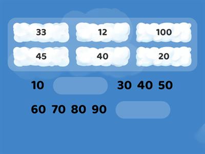 Contando de 10 em 10