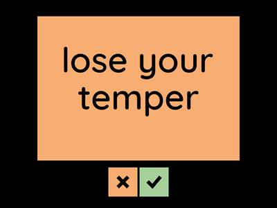 Idioms - Feelings (Flashcards)