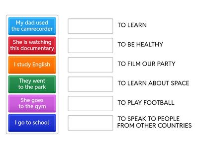  Infinitive of Purpose @theenglishspot