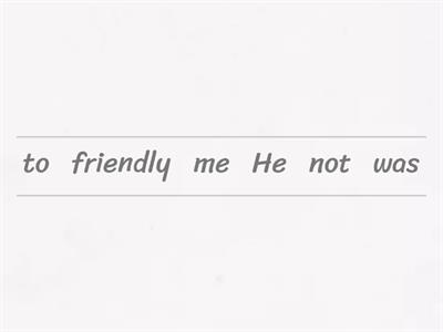 Frasi negative e interrogative di be