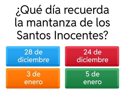 (I) Primaria - Kahoot Intercentros - Relatos de la infancia de Jesús - @Carlos_reli