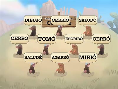 ÉL  /  ELLA   PRETÉRITO PERFECTO SIMPLE