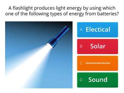 Uses of Energy Quiz