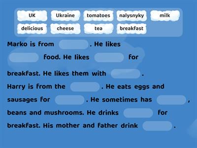 Smart Junior 4. Module 4. Food Blog