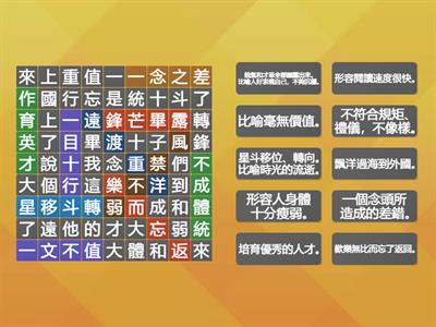 南一國小國語4上L07成語大搜查
