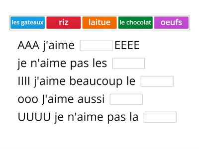 AAA j'aime le chocolat (chanson)