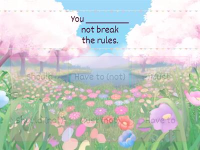 Should, Must and Have to