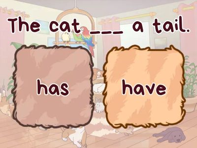 Has and Have Quiz for Kids