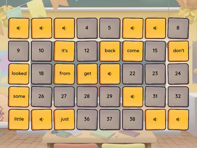 Sight Words: W17 Review