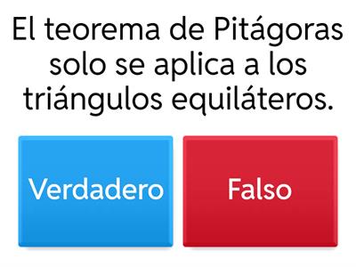 Teorema de Pitágoras 