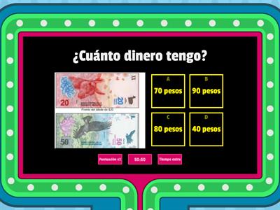 ¡Jugamos con los billetes y monedas!