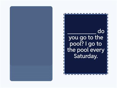 What / Where / When / Who / Why