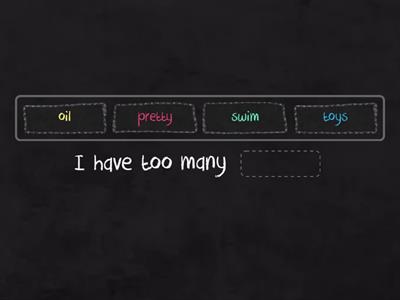 Dictation #15 Make a sentence