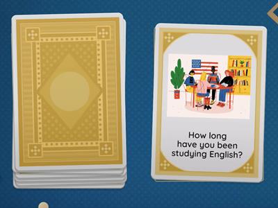 Present Perfect Continuous - speaking