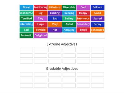  Gradable and non gradable Adj & Extreme Adj