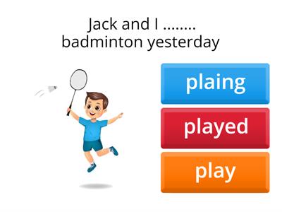 PASADO SIMPLE REGULAR