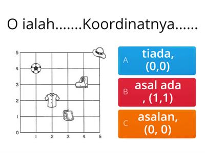 KOORDINAT TAHUN 6