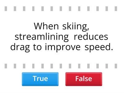 Friction - True or False